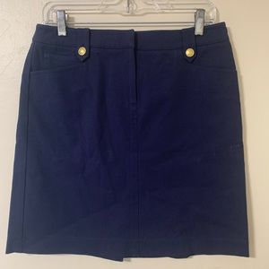 J. McLaughlin skirt Navy